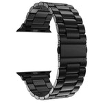 xDfind 쓰리 비즈 폴드 버클 스테인리스 스틸 시계줄, Apple Watch 46mm / 49mm / 45mm / 44mm용, Apple Watch 42mm / 41mm / 40mm / 38mm용