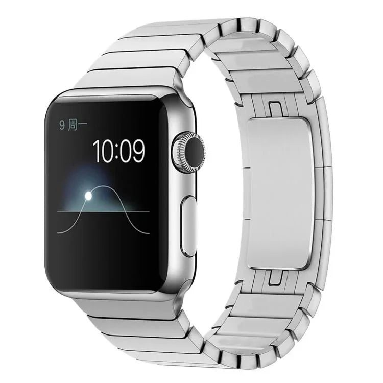 xDfind 원 비즈 스테인리스 스틸 시계줄, Apple Watch 46mm / 49mm / 45mm / 44mm용, Apple Watch 42mm / 41mm / 40mm / 38mm용