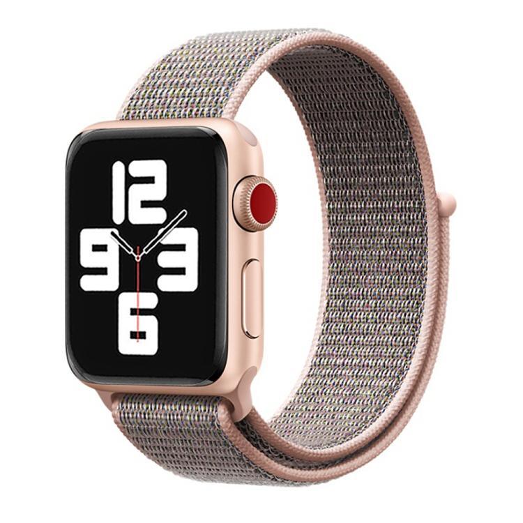 xDfind 나일론 루프 후크 앤 루프 패스너 시계줄, Apple Watch 42mm / 41mm / 40mm / 38mm용