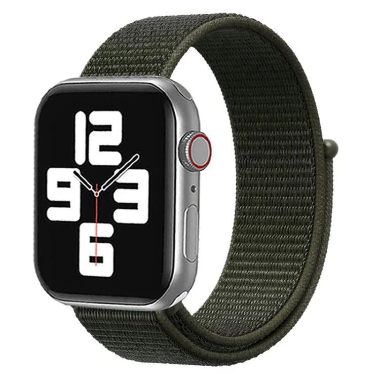 xDfind 나일론 루프 후크 앤 루프 패스너 시계줄, Apple Watch 42mm / 41mm / 40mm / 38mm용