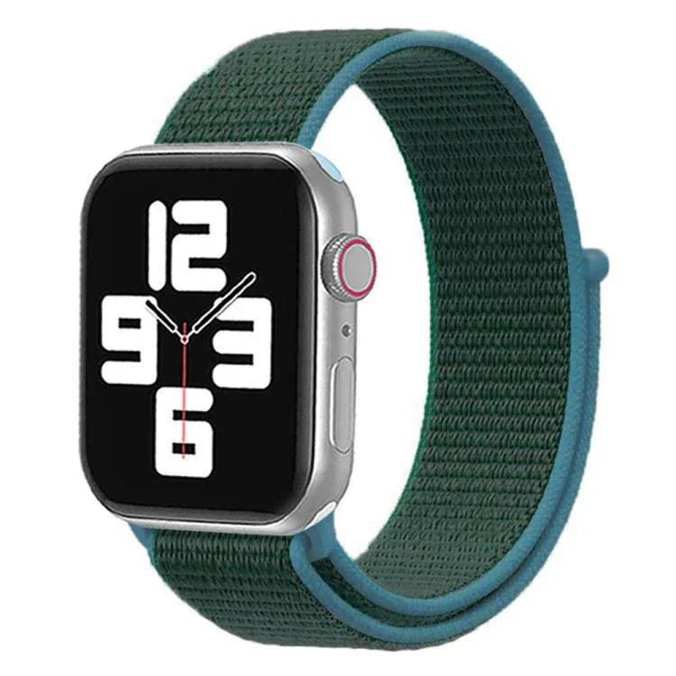 xDfind 나일론 루프 후크 앤 루프 패스너 시계줄, Apple Watch 42mm / 41mm / 40mm / 38mm용