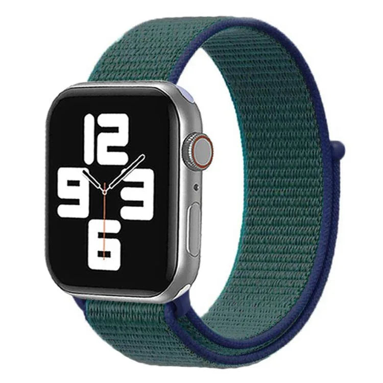xDfind 나일론 루프 후크 앤 루프 패스너 시계줄, Apple Watch 42mm / 41mm / 40mm / 38mm용