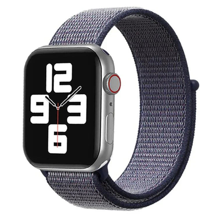 xDfind 나일론 루프 후크 앤 루프 패스너 시계줄, Apple Watch 42mm / 41mm / 40mm / 38mm용