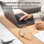 Momax Mag.Link Duo 자석 60W USB-C / Type-C to USB-C / Type-C / 8핀 데이터 케이블, DC58 1m, DL58 60W 1m