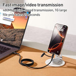 Momax Mag.Link Duo 자석 60W USB-C / Type-C to USB-C / Type-C / 8핀 데이터 케이블, DC58 1m, DL58 60W 1m
