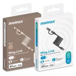 Momax Mag.Link Duo 자석 60W USB-C / Type-C to USB-C / Type-C / 8핀 데이터 케이블, DC58 1m, DL58 60W 1m