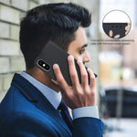 스플라이싱 컬러 홀로우 꽃무늬 RFID 가죽 휴대폰 케이스, 아이폰 XS 맥스용, 아이폰 6 플러스 / 7 플러스 / 8 플러스용, 아이폰 6 / 7 / 8용