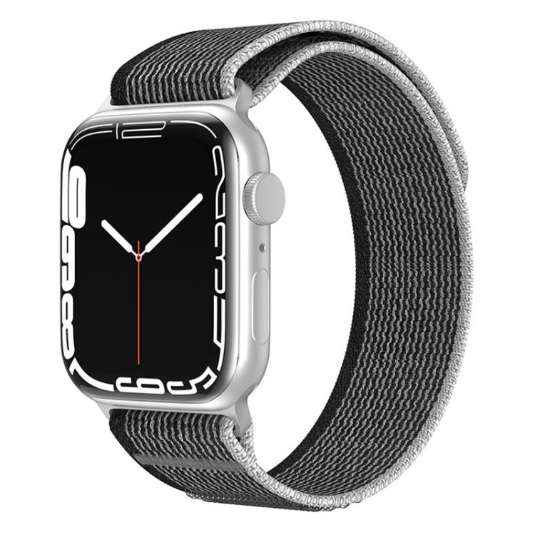 xDfind 이중 구간 루프 나일론 시계줄, 애플 워치 46mm / 49mm / 45mm / 44mm용, 애플 워치 42mm / 41mm / 40mm / 38mm용