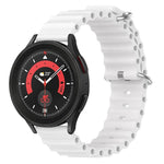 xDfind Ocean Style Silicone Solid Color Watch Band, 20mm, 22mm