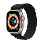 xDfind 알라인 나일론 루프 시계줄, 애플 워치 46mm / 49mm / 45mm / 44mm용, 애플 워치 42mm / 41mm / 40mm / 38mm용