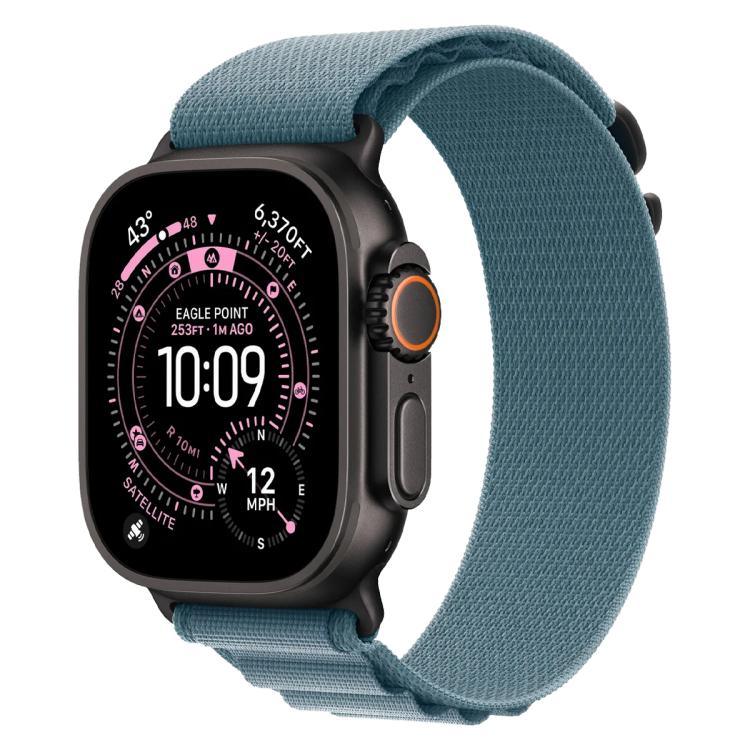 xDfind 알라인 나일론 루프 시계줄, 애플 워치 46mm / 49mm / 45mm / 44mm용, 애플 워치 42mm / 41mm / 40mm / 38mm용