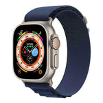 xDfind 알라인 나일론 루프 시계줄, 애플 워치 46mm / 49mm / 45mm / 44mm용, 애플 워치 42mm / 41mm / 40mm / 38mm용