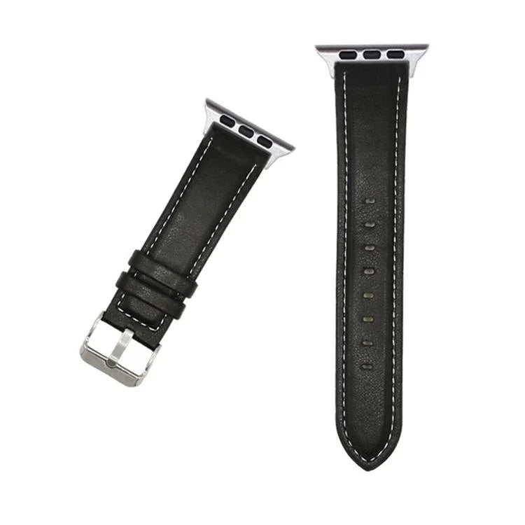 xDfind 크레이지 호스 텍스처 가죽 시계줄, 애플 워치 46mm / 49mm / 45mm / 44mm용, 애플 워치 42mm / 41mm / 40mm / 38mm용