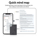 JNN A5 OLED 디스플레이 스마트 AI 자기 녹음기 APP 제어 지원, 8GB, 16GB, 32GB, 64GB, 128GB