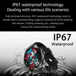 H77 1.43인치 AMOLED 화면 건강 & 피트니스 스마트워치 IP67 방수 BT 통화 지원
