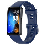 xDfind Nail Button Glossy Silicone Watch Band, For Huawei Band 10 / 9 / 8