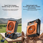 F3 Solar Powered USB Charging Portable Fan Camping Light