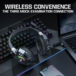ONIKUMA B15 트라이 모드 블루투스, 2.4G, 유선 e스포츠 게임 헤드셋