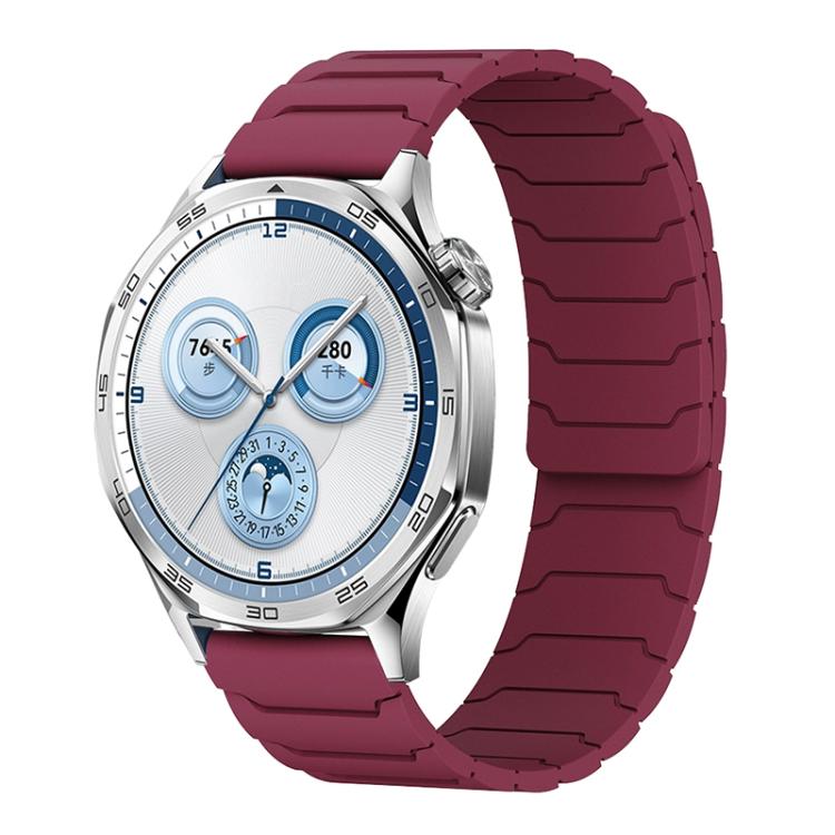 xDfind Magnetic Silicone Watch Band for Huawei Watch GT5 / GT4, 22mm, 20mm