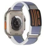 xDfind 이중 금속 버클 루프 나일론 꼬임 시계줄, 애플 워치 46mm / 49mm / 45mm / 44mm용, 애플 워치 42mm / 41mm / 40mm / 38mm용