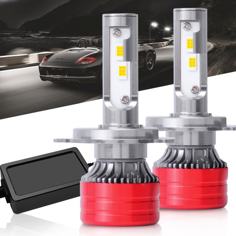 2pcs 25W 2500lm 6000K Car LED Headlight Bulb, 9004, 9005, 9006, 9007, H1, H4, H7, H11