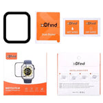 2개입 xDfind 곡면 3D 복합 소재 소프트 필름 스크린 보호필름, 애플 워치 시리즈 6&SE&5&4 44mm용, 애플 워치 시리즈 6&SE&5&4 40mm용, 애플 워치 시리즈 11 / 10 46mm용, 애플 워치 울트라 3 / 2 / 1 49mm용