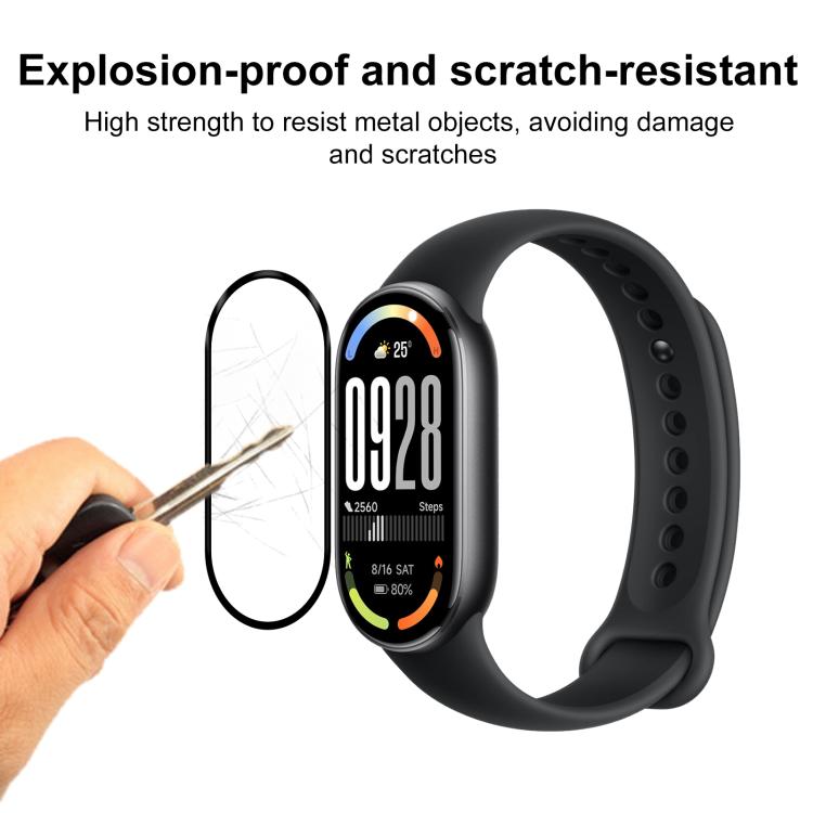 2pcs xDfind Curved 3D Composite Material Soft Film Screen Protector, For Xiaomi Smart Band 10, For Xiaomi Redmi Watch 5, For Xiaomi Smart Band 9 Pro, For Xiaomi Redmi Watch 5 Lite, For Xiaomi Redmi Watch 5 Active, For Xiaomi Smart Band 9 NFC           ...