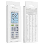 CHUNGHOP K-3302E 토치 및 LCD 백라이트가 있는 범용 에어컨 리모컨, K-3302E
