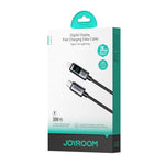 JOYROOM S-A16 Pro 프리즘 시리즈 30W 디지털 디스플레이 Type-C to 8핀 고속 충전 데이터 케이블, 길이: 1.2m, Type-C to 8핀
