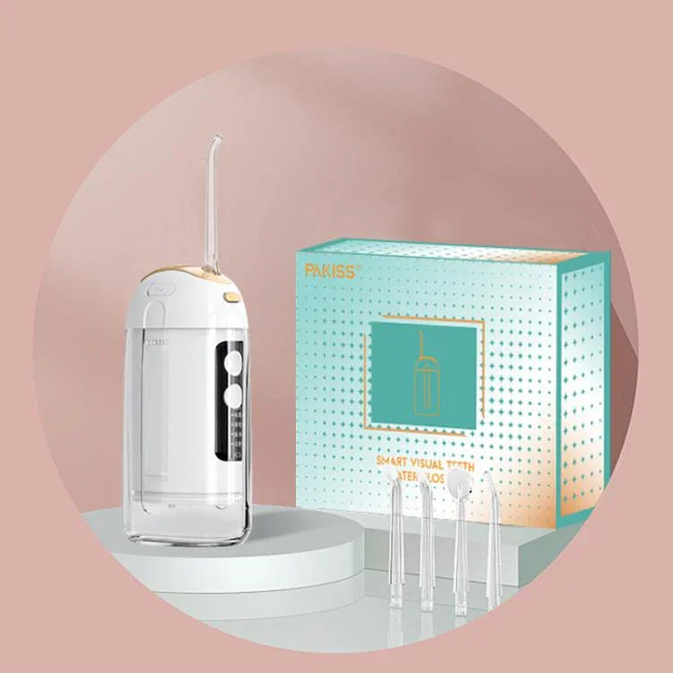 FY-B302 Smart Oral Teeth Irrigator Portable Retractable Electric Water Flosser, 200ml Water Tank, FY-B302