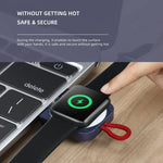 ROCK W26 휴대용 자석 무선 충전기 Apple Watch용 Type-C 인터페이스, W26 Type-C 인터페이스