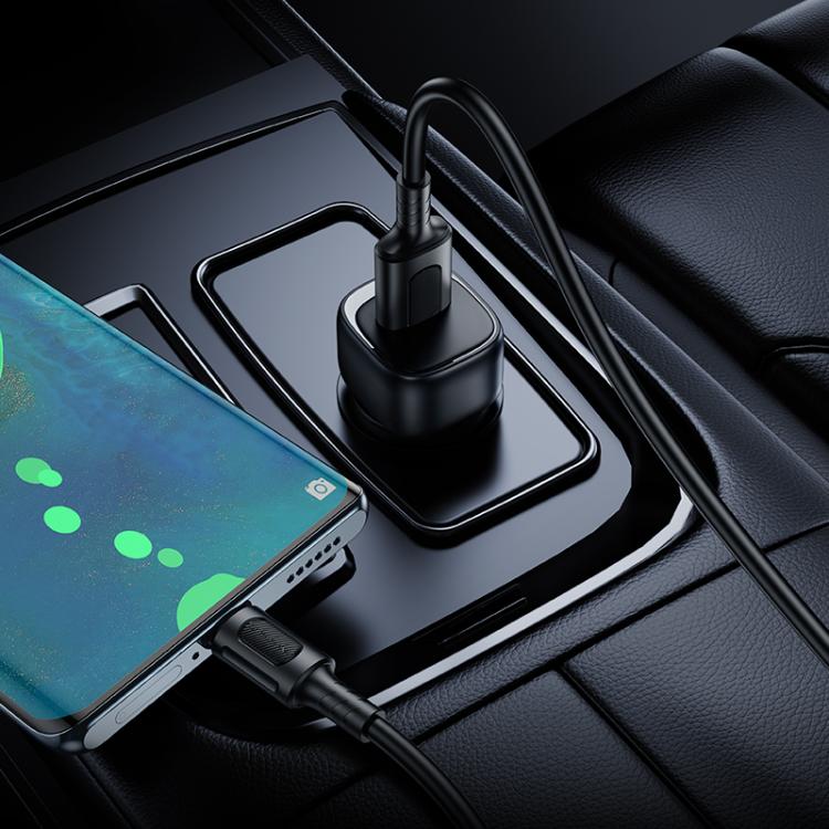 BOROFONE BZ34 Cloud QC3.0 USB Car Charger, 694199112225, 6941991122262