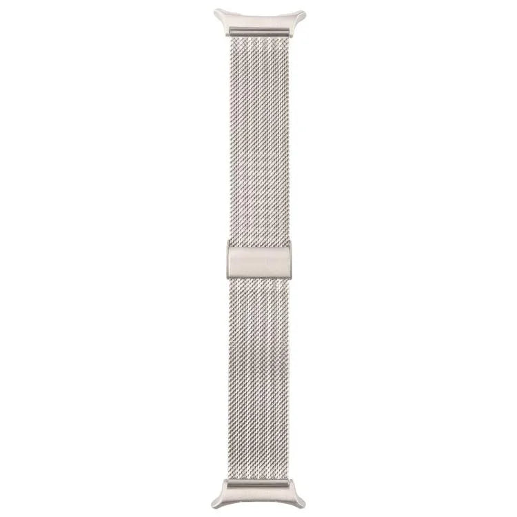 일체형 버클 엠보스 밀라노 메탈 시계 밴드, 삼성 갤럭시 워치 울트라 47mm / 울트라 2025용