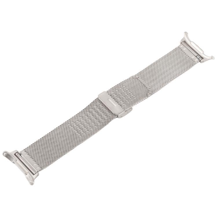 일체형 버클 엠보스 밀라노 메탈 시계 밴드, 삼성 갤럭시 워치 울트라 47mm / 울트라 2025용