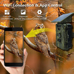 PR903G EU Version 5K HD Night Vision Infrared Hunting Camera with Solar Panel, PR903G US Version