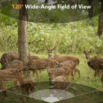 PR903G EU Version 5K HD Night Vision Infrared Hunting Camera with Solar Panel, PR903G US Version