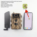 PR801G 4G EU 버전 8K HD 야간 투시 적외선 모션 감지 사냥 카메라, PR801G EU 버전