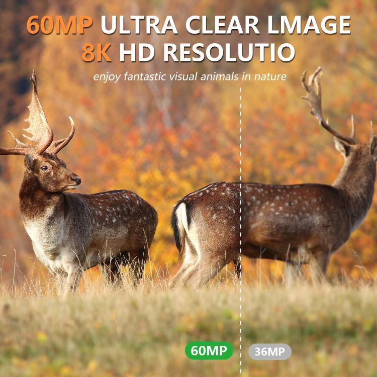 PR903W 와이파이 버전 8K HD 야간 투시 적외선 사냥 카메라, PR903W