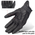 SOMAN MG-24 오토바이 양가죽 장갑 터치스크린 오프로드 승마 복고풍 장갑, M, L, XL, XXL