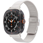 Milanese Integrated Buckle Metal Watch Band, For Samsung Galaxy Watch Ultra 47mm / Ultra 2025