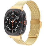 Milanese Integrated Buckle Metal Watch Band, For Samsung Galaxy Watch Ultra 47mm / Ultra 2025
