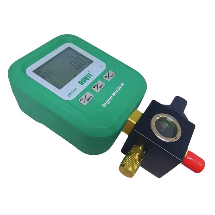 DUOYI DY519 Digital Manifold Gauge Air Conditioning Fluoride Meter, DY519