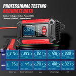 FOXSUR FTC-1206 2 in 1 12V Charging Tester Integrated Machine Car Motorcycle Battery Charger Tester, EU Plug, US Plug, UK Plug, AU Plug