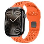 xDfind 메시 리버스 버클 실리콘 시계줄, 애플 워치 46mm / 49mm / 45mm / 44mm용, 애플 워치 42mm / 41mm / 40mm / 38mm용