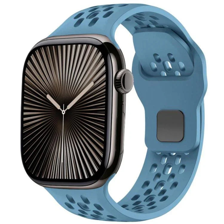 xDfind 메시 리버스 버클 실리콘 시계줄, 애플 워치 46mm / 49mm / 45mm / 44mm용, 애플 워치 42mm / 41mm / 40mm / 38mm용