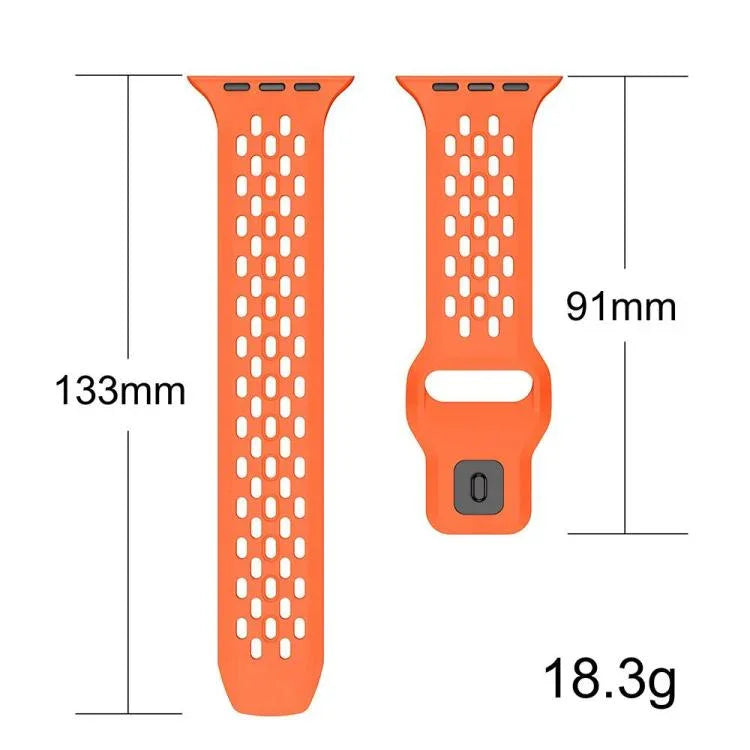 xDfind 메시 리버스 버클 실리콘 시계줄, 애플 워치 46mm / 49mm / 45mm / 44mm용, 애플 워치 42mm / 41mm / 40mm / 38mm용