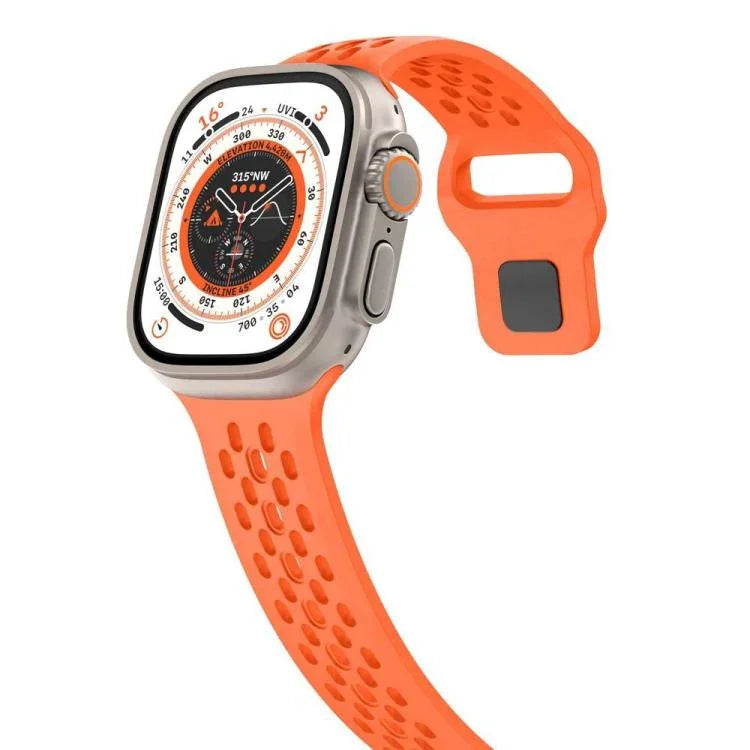 xDfind 메시 리버스 버클 실리콘 시계줄, 애플 워치 46mm / 49mm / 45mm / 44mm용, 애플 워치 42mm / 41mm / 40mm / 38mm용