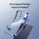 ROCK Shockproof Electroplating TPU Protective Case, For iPhone 12 mini, For iPhone 12 / 12 Pro, For iPhone 12 Pro Max