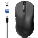 HXSJ T68 3모드 유선 2.4G BT5.1 무선 경량 게이밍 마우스, T68