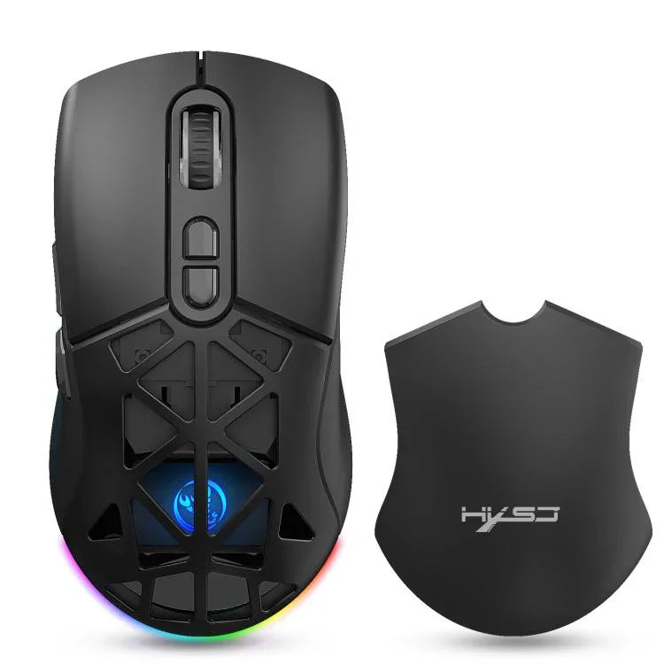 HXSJ T26 듀얼 모드 2.4G BT5.1 충전식 무선 마우스, T26